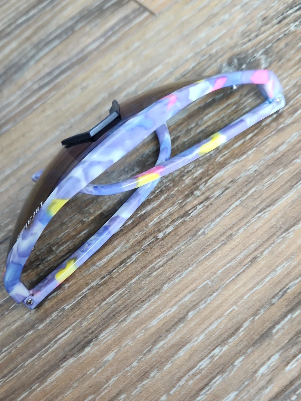 Vintage The Alamo Kids Sunglasses Purple Blue Pink Yellow